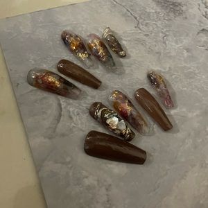 Handmade coffin press on